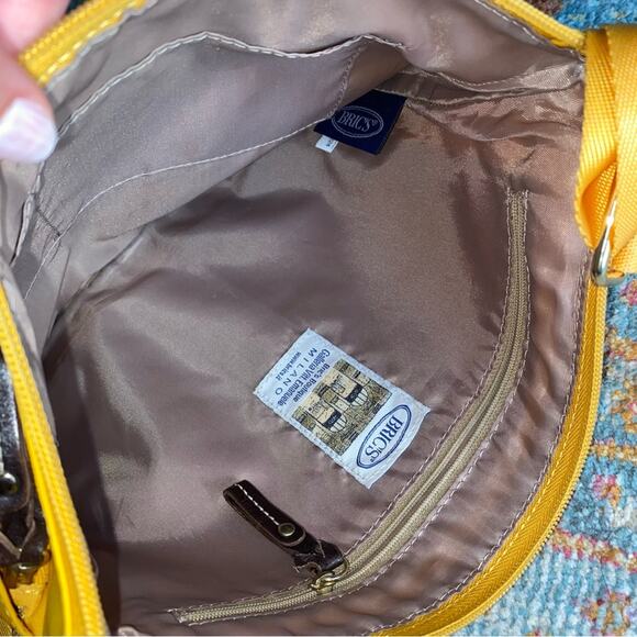 $100 BRICS X-Bag YELLOW GOLD Urban Crossbody Bag EUC - Picture 10 of 15